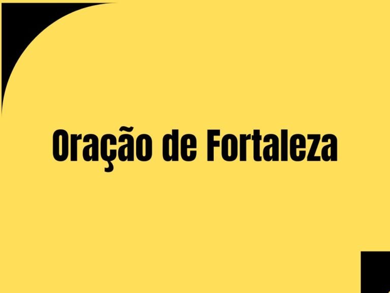 Oração de Fortaleza
