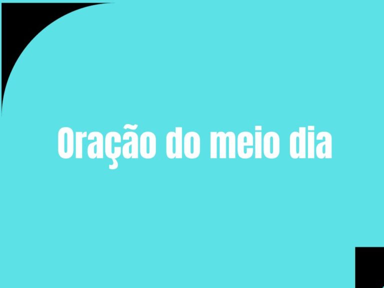 Oração do meio dia