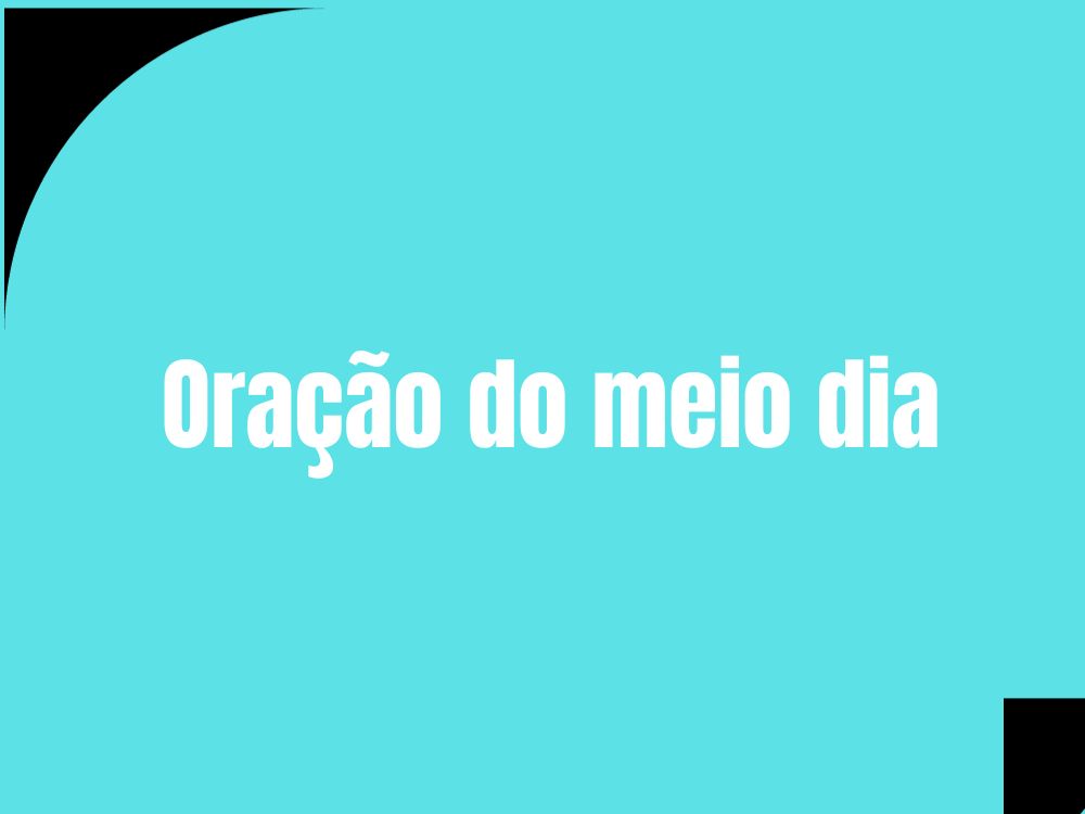 Oração do meio dia