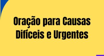 Oração para Causas Difíceis e Urgentes: Um Clamor pela Providência Divina