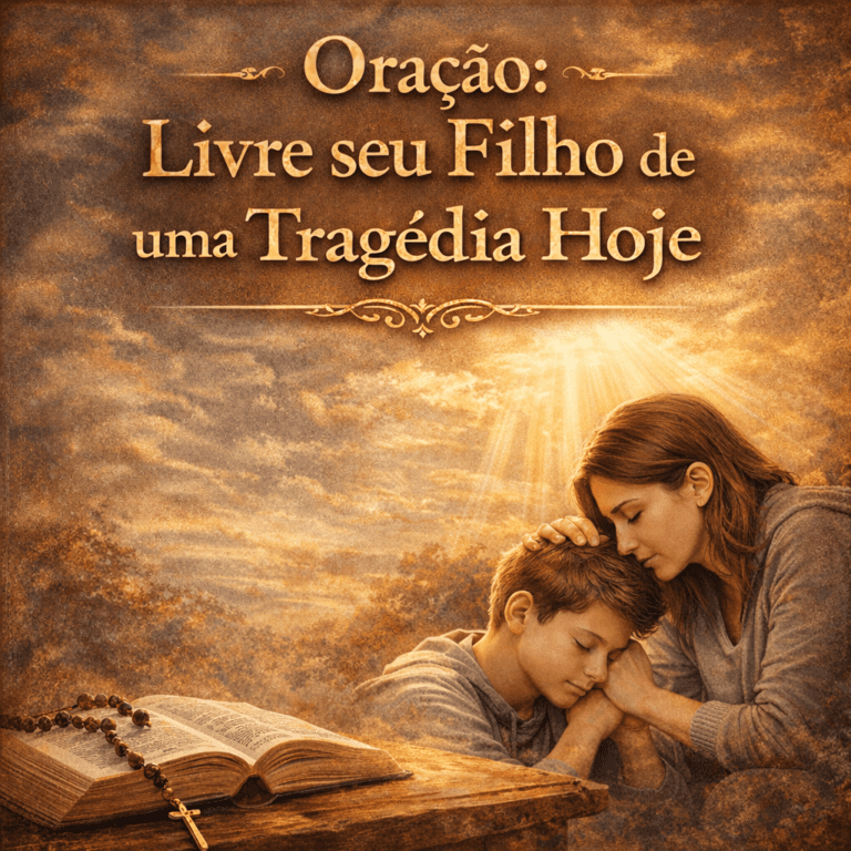 Oração Livre seu Filho de uma Tragédia Hoje
