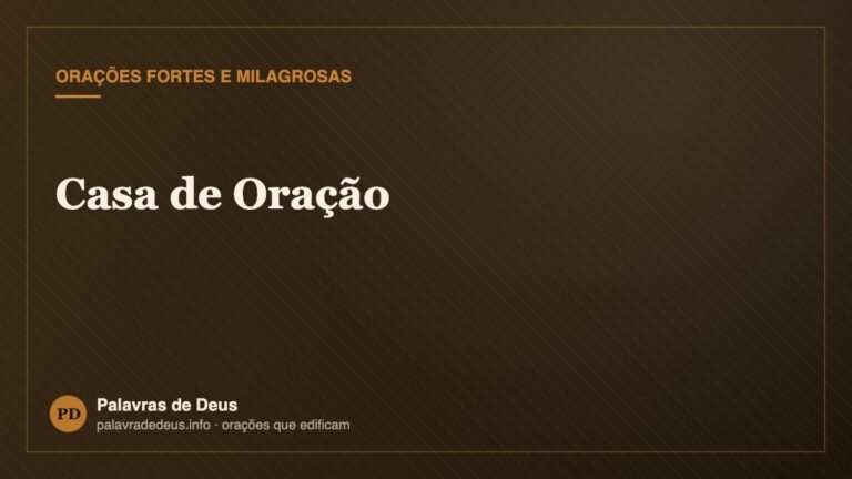 Casa de Oração